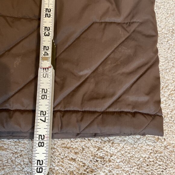 Vintage Volcom Workwear Full Zip Quilted Jacket Men's Large Brown Automator - Picture 7 of 11